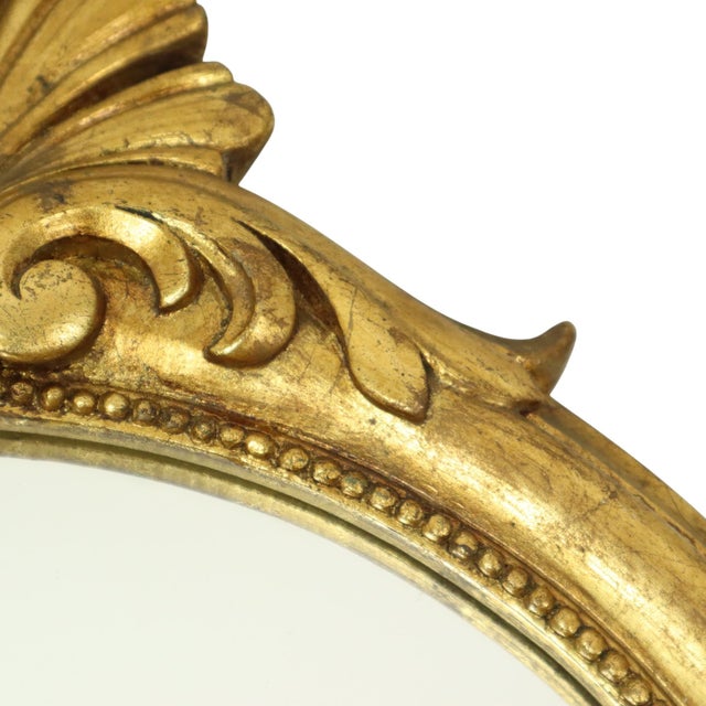 Gilded Baroque Style Mirror with Console, 1960s, Set of 2 For Sale - Image 15 of 18