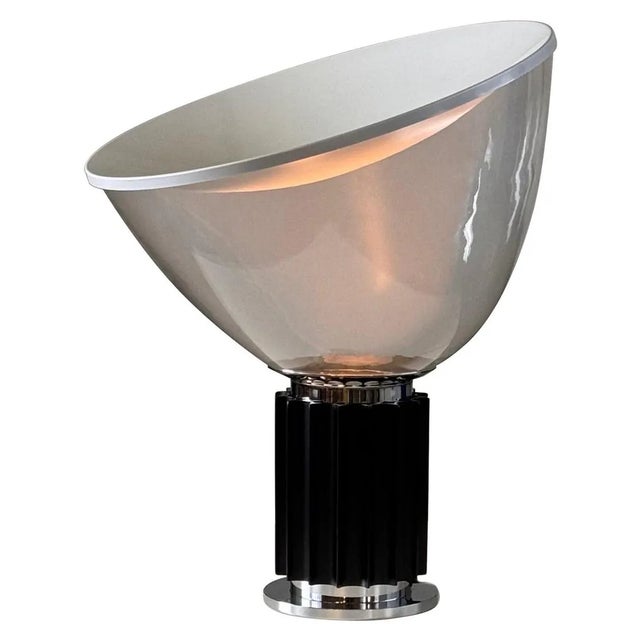 Taccia Table Lamp attributed to Achille & Pier Giacomo Castiglioni for Flos, 1960s For Sale - Image 12 of 12