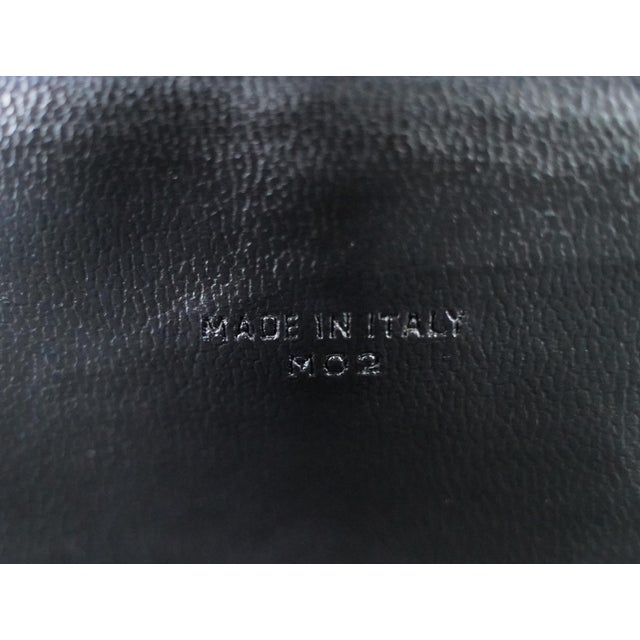 Celine Black Leather Macadam Triomphe Top Handle Bag, C. 2002 For Sale - Image 14 of 14