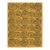 8x10 Stylish Iris Goldenrod Kilim Fluid Spirals Modern Handwoven Wool Carpet Rug For Sale