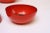 Set of Five Finnish Modern Red Enamel Nesting Bowls by Kaj Franck for Finel For Sale - Image 13 of 18