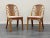 Mid 20th Century Vintage Scandinavian Bamboo and Rattan Dining Chairs With Cane Backs – Set of 5 For Sale - Image 5 of 13