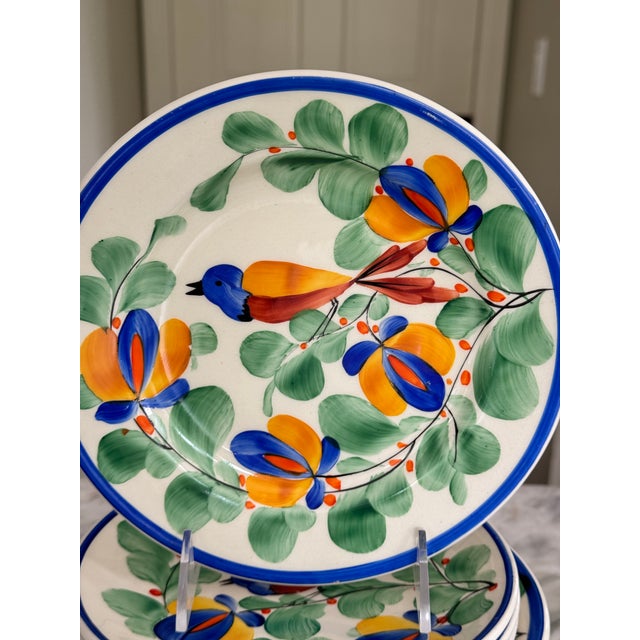 Ceramic Art Deco Era Ditmar Urbach Decorative Plates - Set of 10 For Sale - Image 7 of 12
