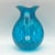 Mid-Century Modern Blenko Seabreeze Diamond Optic Pitcher With Clear Handle (Large, 2014/2015 Catalogue #1010d) Rough Pontil For Sale - Image 11 of 18
