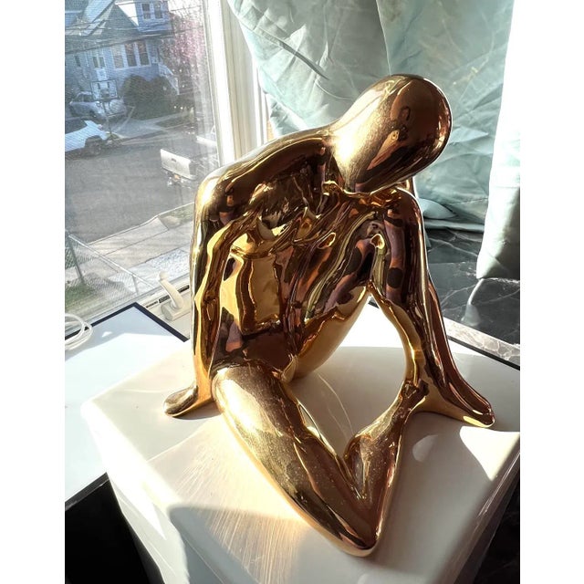 Beautiful Postmodern Woman Figure Sculpture by Jaru California