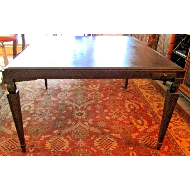 Vintage Mattaliano Large Casino Glass Top Game Table For Sale - Image 12 of 15