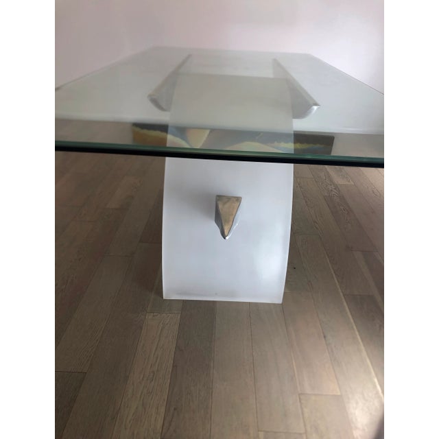 2000 - 2009 Joseph Galvan- Serpiente Dinning Lucite Table, Mid- Century For Sale - Image 5 of 8
