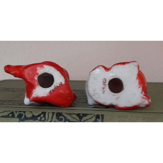 Traditional Christmas Elf Pair Elves Pixie For Sale - Image 3 of 3