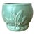 Vintage Glazed Ceramic Cache Pot After McCoy For Sale