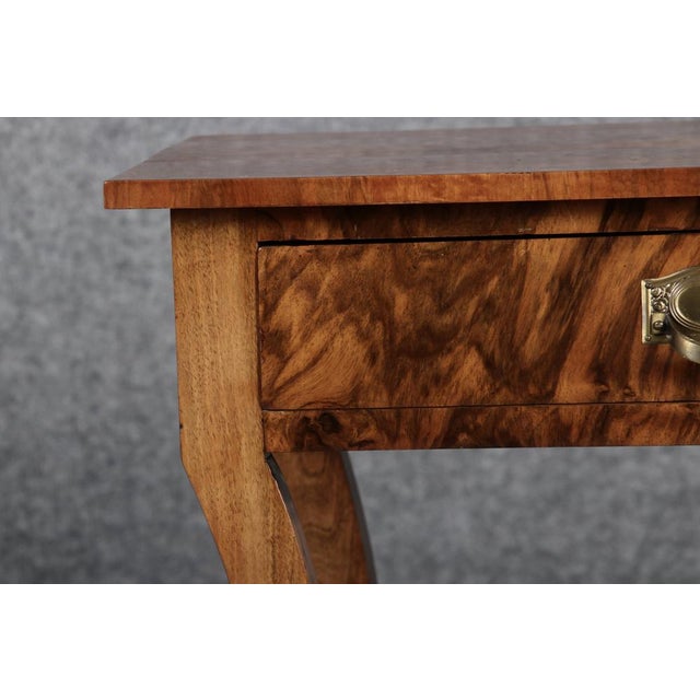 Small Antique Walnut Side or Sewing Table, 1840s For Sale - Image 11 of 18