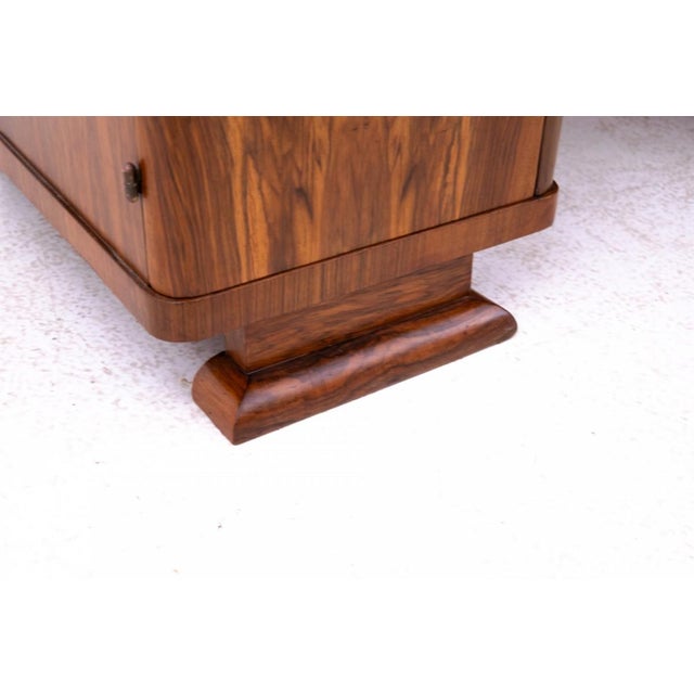 Small Art Deco Desk, Poland, 1920s For Sale - Image 10 of 12