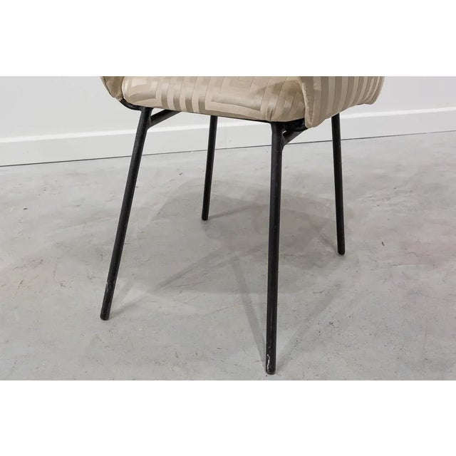 Metal Tubular Iron Side Chair, 1950s For Sale - Image 7 of 9