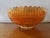 This is a Vintage Imperial Glass Marigold Carnival Windmill Pattern Footed Bowl with Scalloped Edges. It measures 2 3/4"...