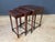 Antique Hand-Crafted Mahogany Nesting Tables With Leather Tops, 1910 For Sale - Image 10 of 17