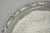 Victorian Vintage Eg Webster & Son Silver Plated Grapevine Round Bar Serving Platter Tray For Sale - Image 3 of 11
