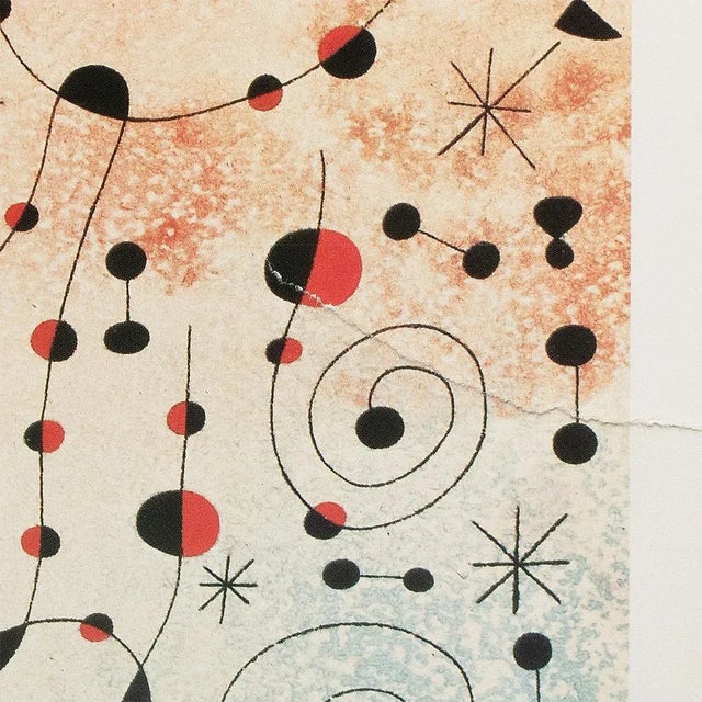 1990s 1993 After Joan Miro "In Love With a Woman", First German Edition Poster For Sale - Image 5 of 8