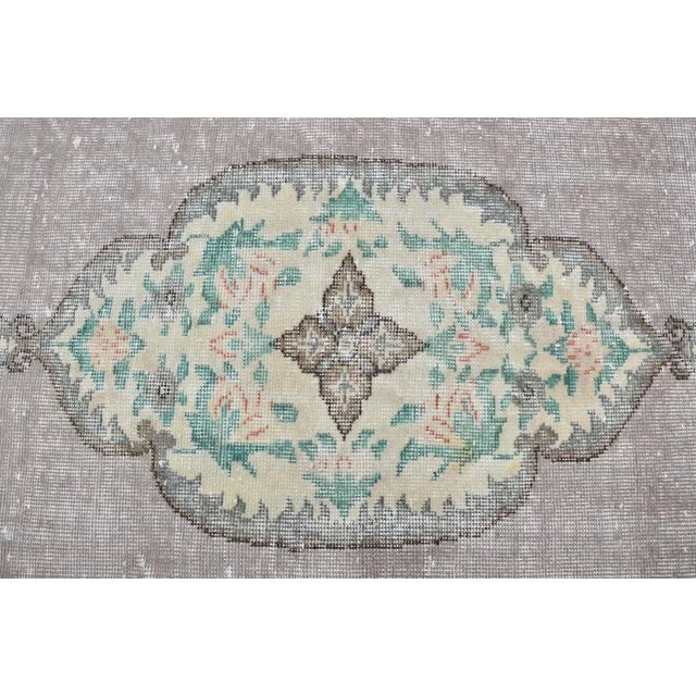 Vintage Turkish Wool Rug, 1960s For Sale - Image 6 of 11