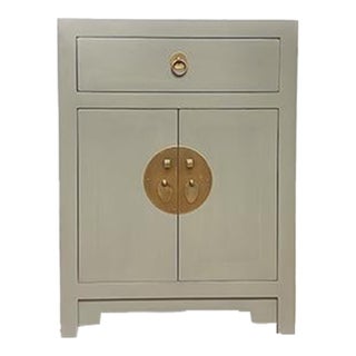 Zen Side Table-Grey For Sale