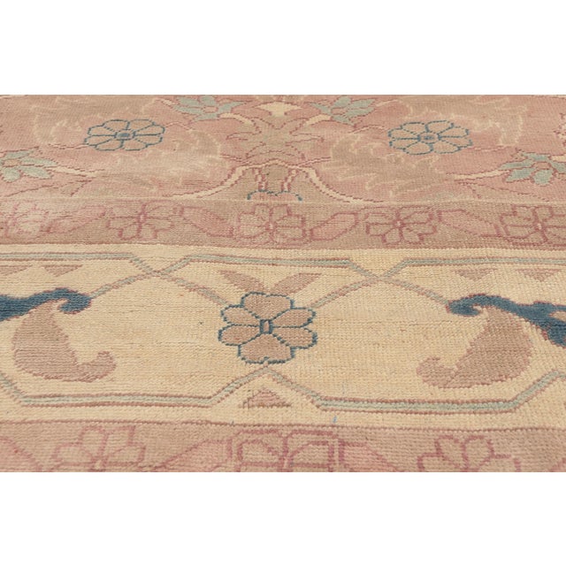 Late 20th Century Vintage Turkish Oushak Rug, 05'09 X 07'10 For Sale - Image 5 of 10
