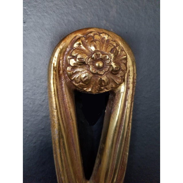Metal Late 20th Century Brass 3 Arm Sconces From Waldorf Astoria Hotel New York City - a Pair For Sale - Image 7 of 9