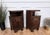 Brown Italian Art Deco Nightstands in Burl Wood, 1940s, Set of 2 For Sale - Image 8 of 10