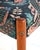 Scandinavian Teak Stool with Padded Seat, 1970s For Sale - Image 4 of 7