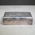 Silver Monogrammed "M" Silver Plated Cigarette Box c.1950 For Sale - Image 8 of 9