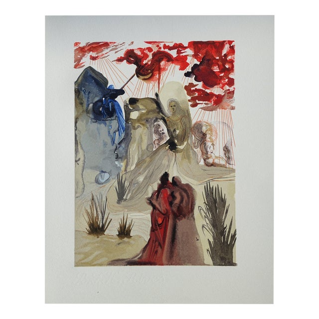 Salvador Dali, The Divine Forest, Woodcut For Sale