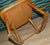 Wood Vintage Rocking Chair with Locking Mechanism in Wood, 1890s For Sale - Image 7 of 11