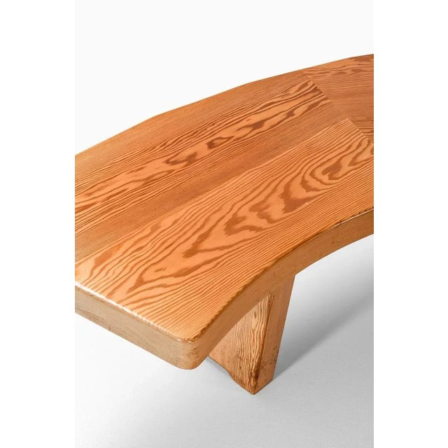 Vintage Pine Bench, Sweden For Sale - Image 4 of 12