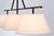 Collette Large Linear Pendant in Aged Iron with Linen Shade Designer: Suzanne Kasler Fixture Height: 28" Min. Custom...
