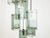 Metal Italian Teak Pendant Lamp in Gilt Aluminum and Smoked Glass, 1960s For Sale - Image 7 of 17