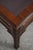 Pair of Chippendale Mahogany Glass Top Showcase End Tables For Sale - Image 11 of 17