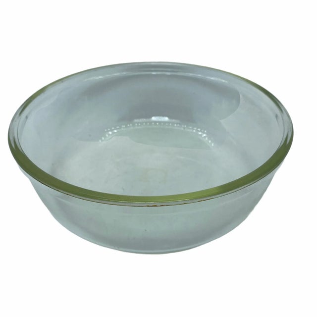1960s German Schott Glass Round Casserole Bowl Chairish