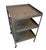 Mid-Century Modern Pr. MCM Industrial Rolling Side Tables For Sale - Image 3 of 18