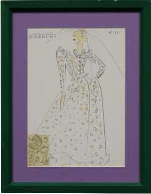 Givenchy Glam No.72 Fashion Illustration