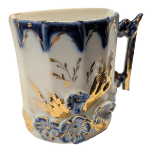 Mid 20th Century Beautiful Antique Gilt Shaving Mug