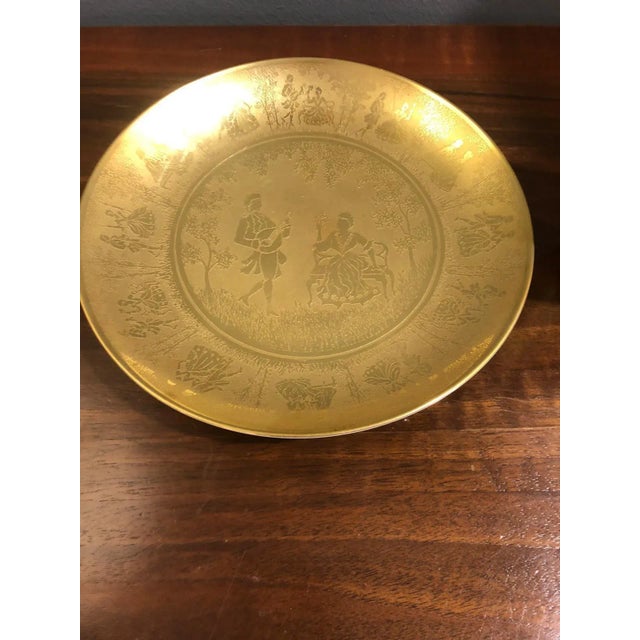 Bavarian Golden Cup & Porcelain Saucer, Germany, 1960s, Set of 2 For Sale - Image 3 of 10