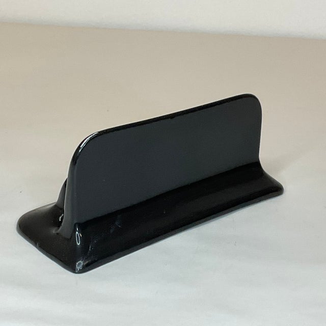 1940s Art Deco Hand Painted Small Letter Holder. Chairish