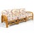 Wood Six Piece Ficks Reed Rattan Group: Sofa, Lounge, Side Table & Corner Table For Sale - Image 7 of 10