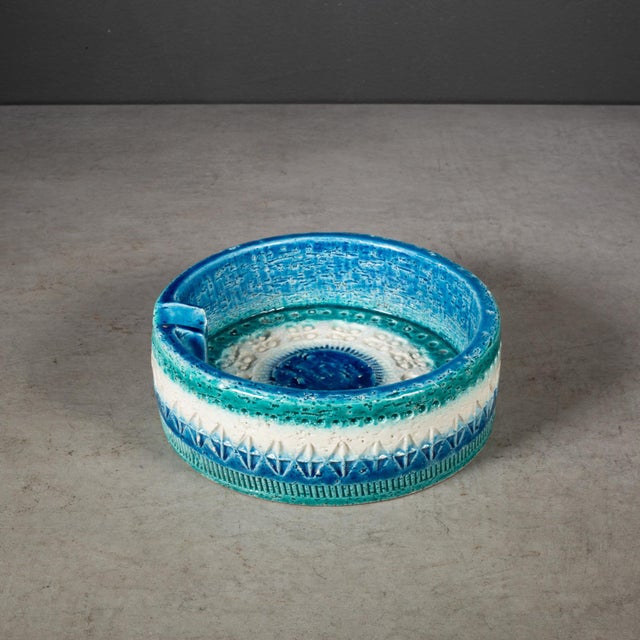 Bitossi Mid-Century Italian Ashtray or Catchall Dish by Aldo Londi for Bitossi c.1950-1960 For Sale - Image 4 of 9