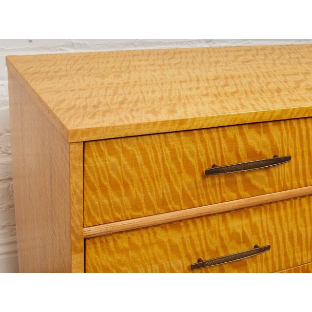 Madagascar Vintage Nine Drawer Dresser For Sale - Image 11 of 12