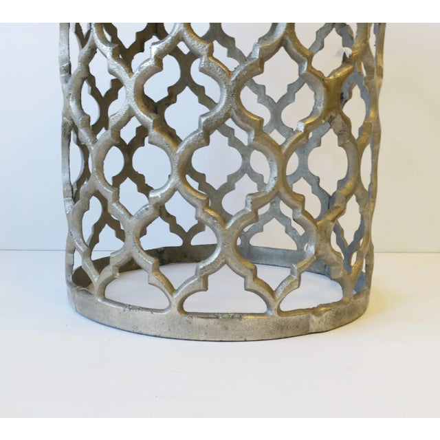 Moroccan or Moorish Style Drinks or Side Round Table For Sale - Image 9 of 13