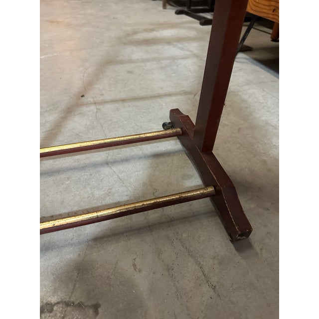1970s Wooden Valet on Wheels For Sale In Atlanta - Image 6 of 8