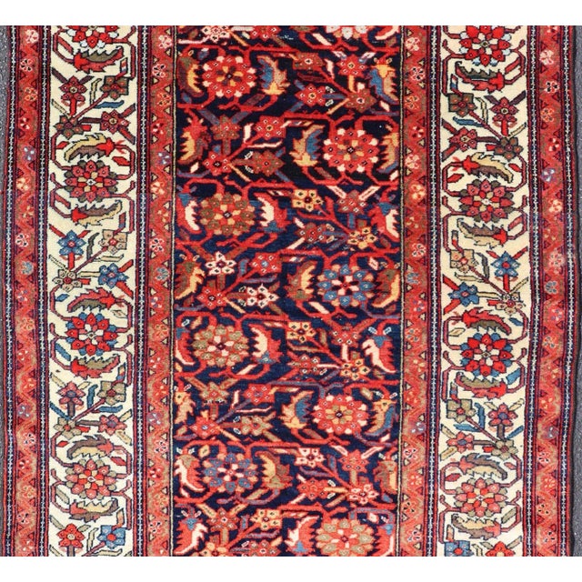 Measures: 4'0 x 6'0 Antique Persian Fine Malayer Rug with All-Over Floral Design. Keivan Woven Arts/ rug/A24-0104, country...