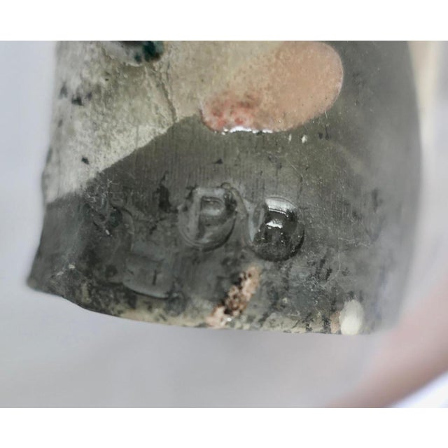 1980s Vintage Polychrome Stoneware Vase by Phill Rogers, 1980 For Sale - Image 5 of 8