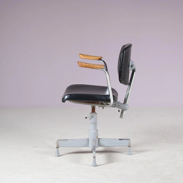 Vintage Norwegian Swivel Desk Chair from Håg, 1960s For Sale - Image 4 of 11