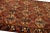 Vintage Shiraz Handmade Geometric Designed Rust Wool Rug For Sale - Image 9 of 10