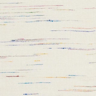 Schumacher San Leandro Matka Fabric in Multi For Sale