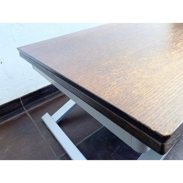 Brown Vintage Italian Dining Table by Calligaris, 1990s For Sale - Image 8 of 18